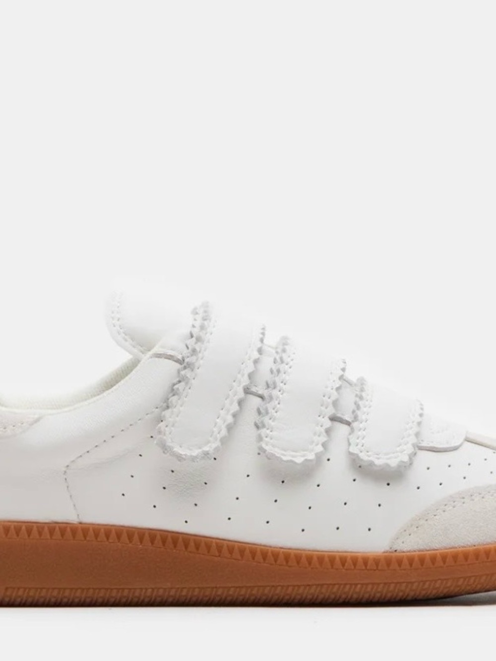 Steve Madden momentum white Velcro sneaker - Picture 5 of 13